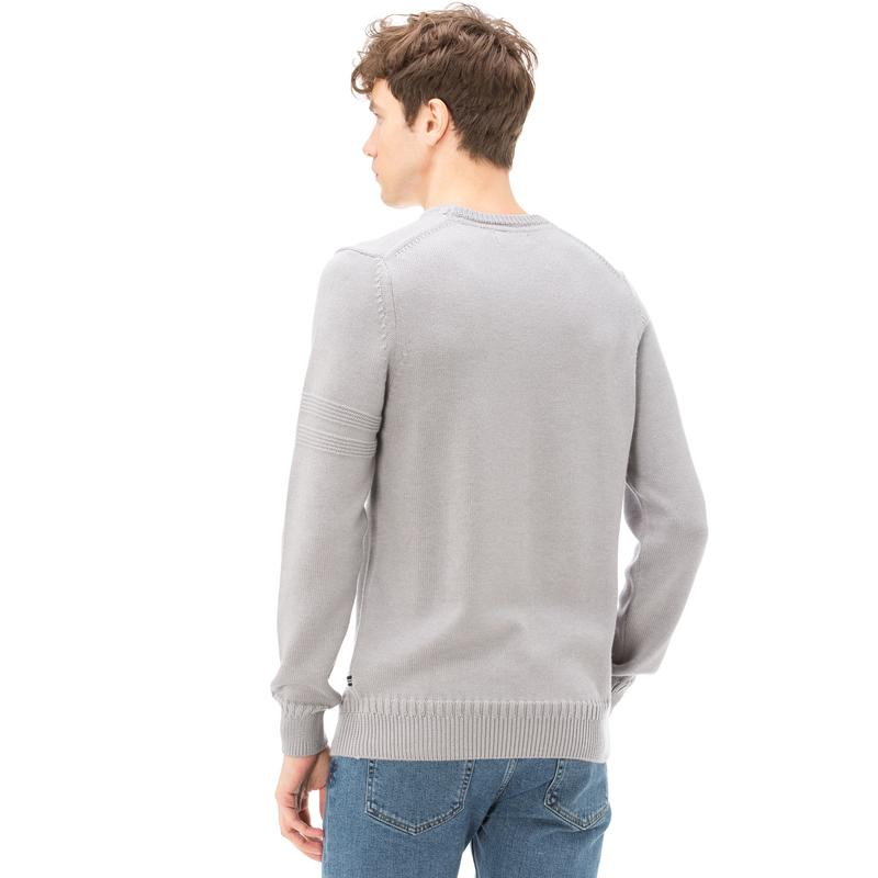 NAUTICA ERKEK CLASSIC FIT HAKİ TRİKO