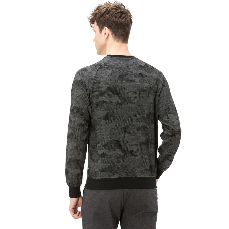 NAUTICA Erkek Bisiklet Yaka Siyah SWEATSHIRT
