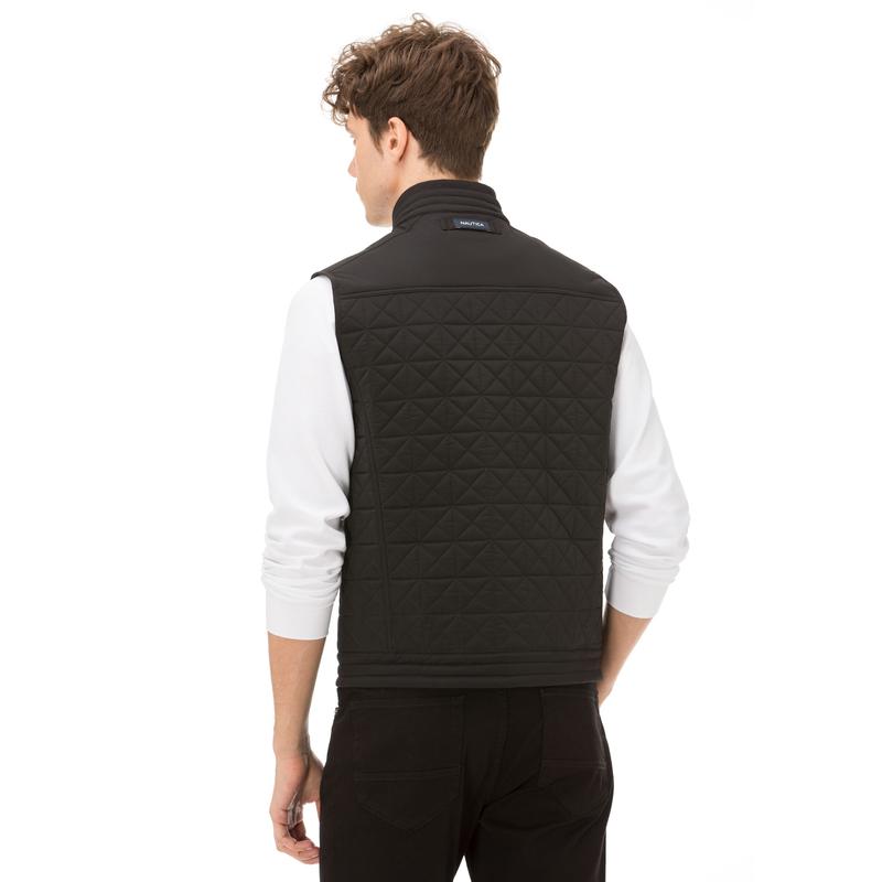 Nautica Erkek Classıc Fıt Siyah Kapitone Yelek