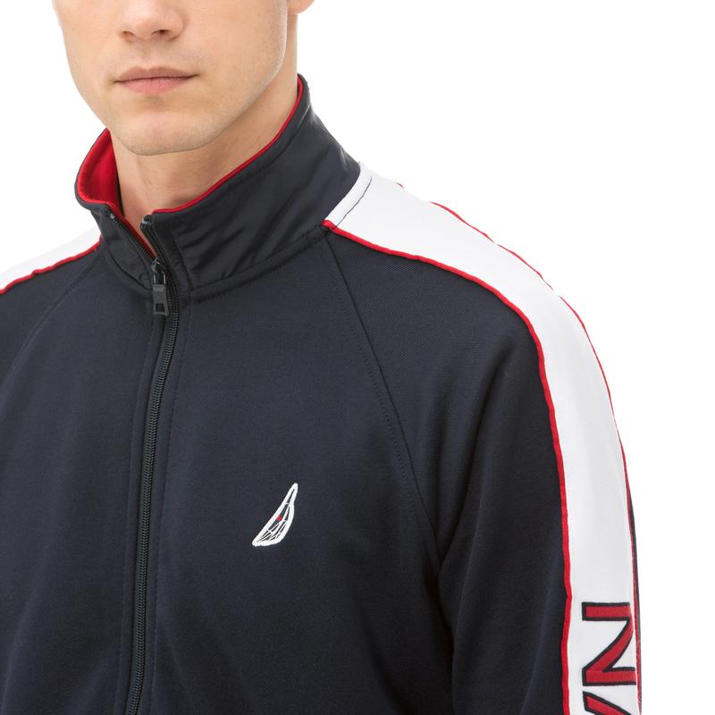 NAUTICA ERKEK FERMUARLI LACİVERT SWEATSHIRT