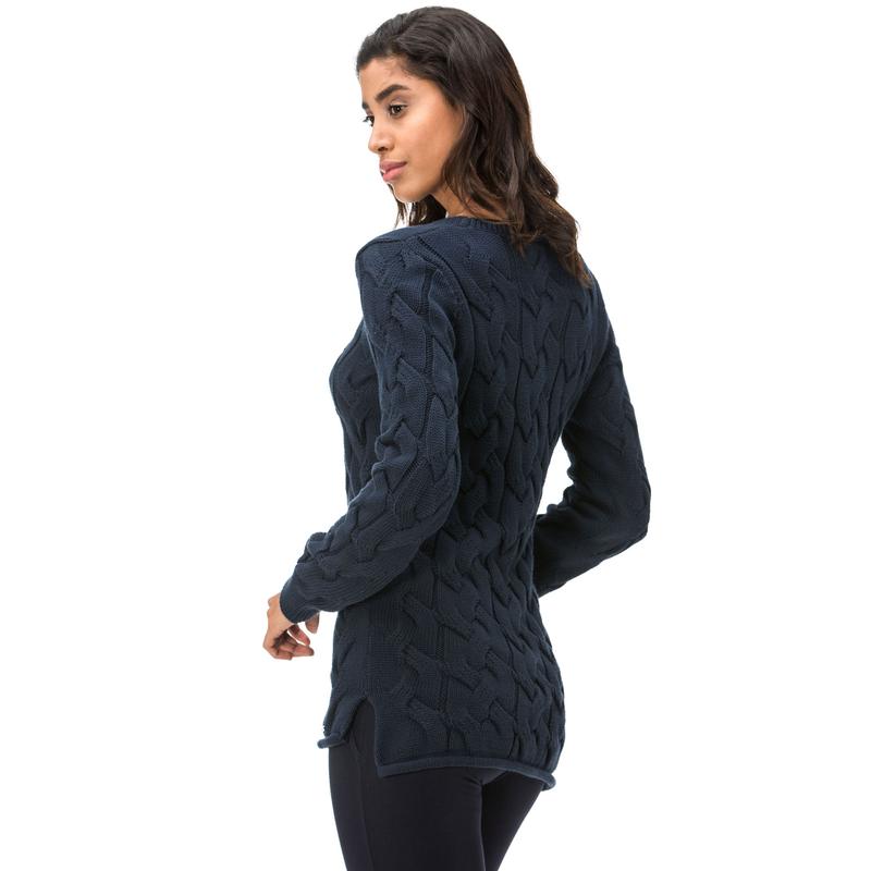 NAUTICA KADIN CLASSIC FIT KIRIK BEYAZ TRİKO