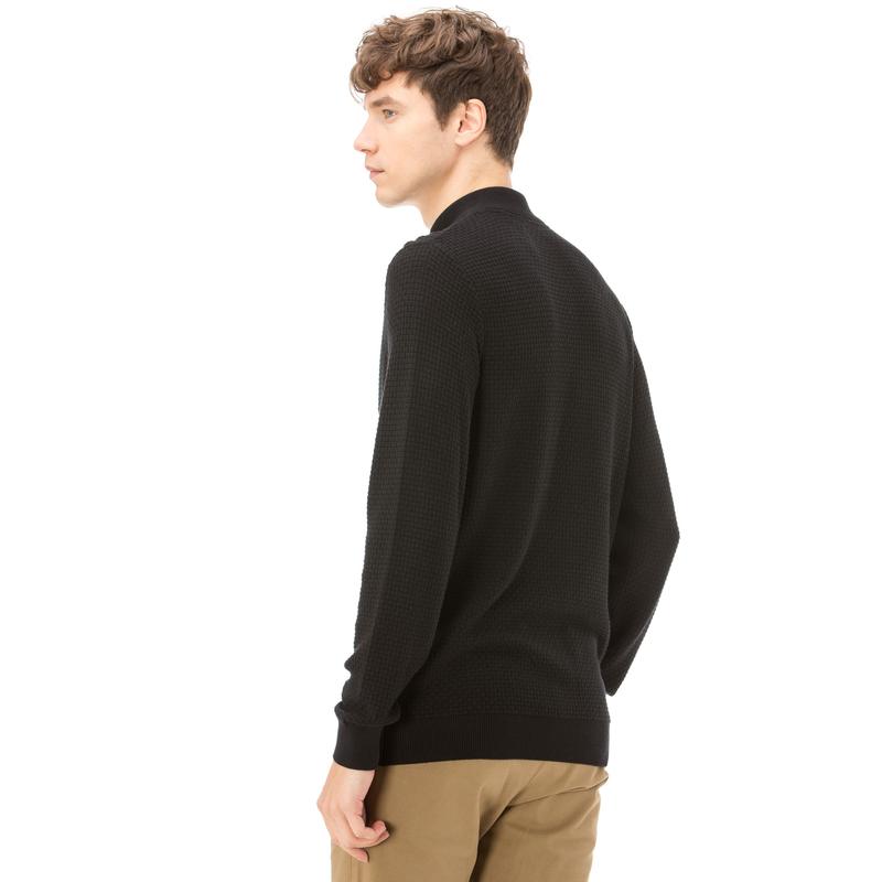 NAUTICA ERKEK CLASSIC FIT SİYAH HIRKA
