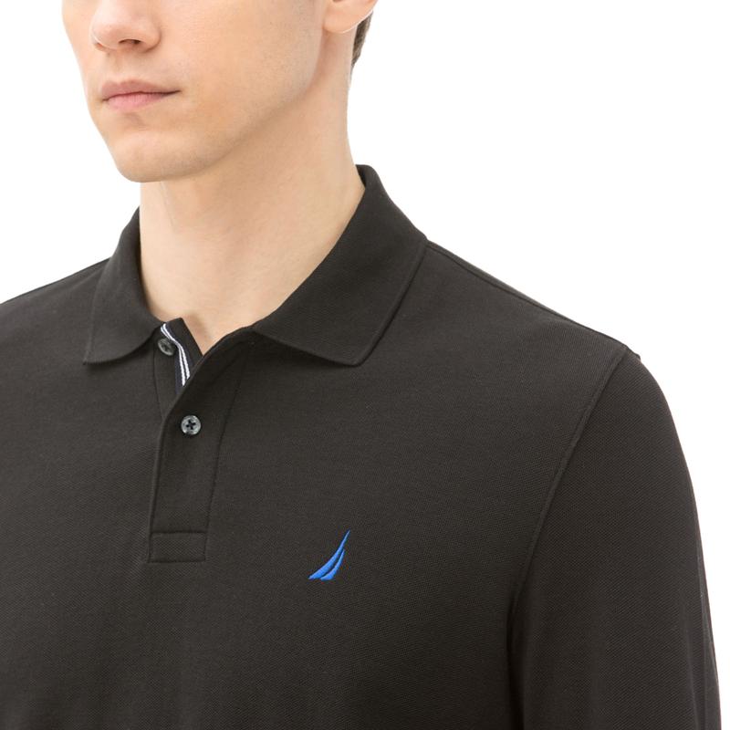 Nautica Erkek Slim Fit Siyah Polo