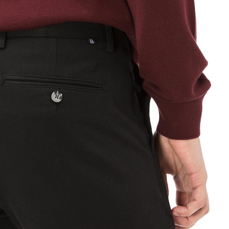 NAUTICA ARMÜRLÜ SİYAH ERKEK PANTOLON
