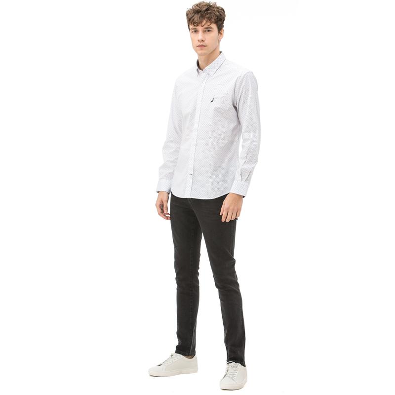 Nautica Slim Fit Erkek Siyah Denim Pantolon