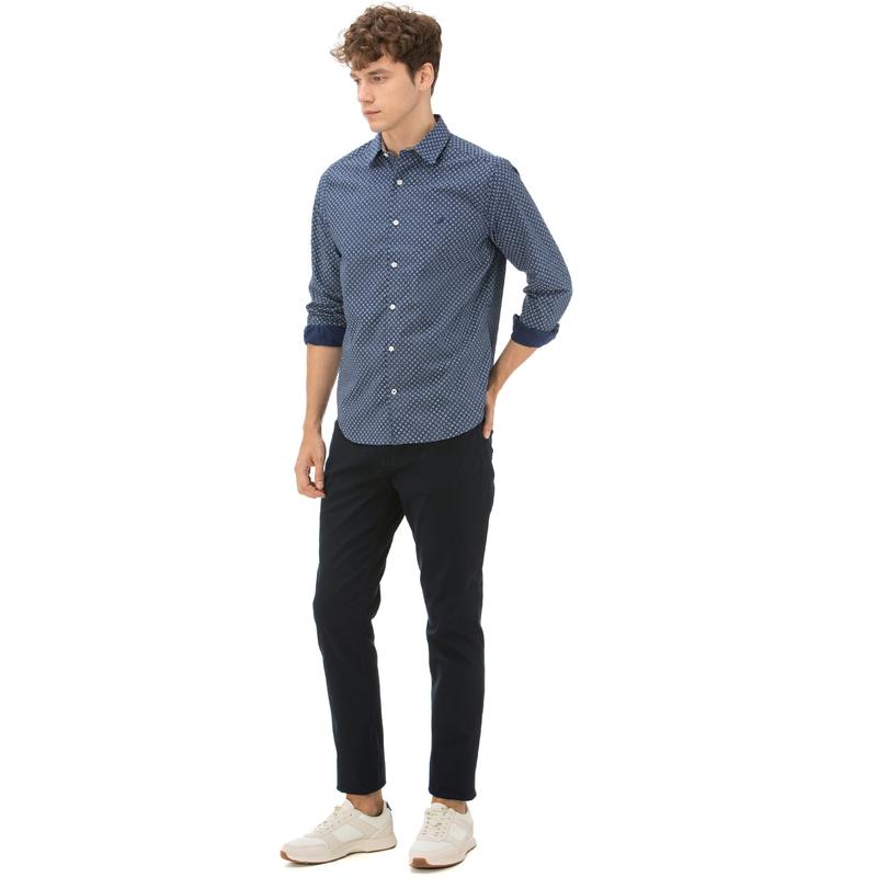 Nautica Erkek Slim Fit Lacivert Pantolon