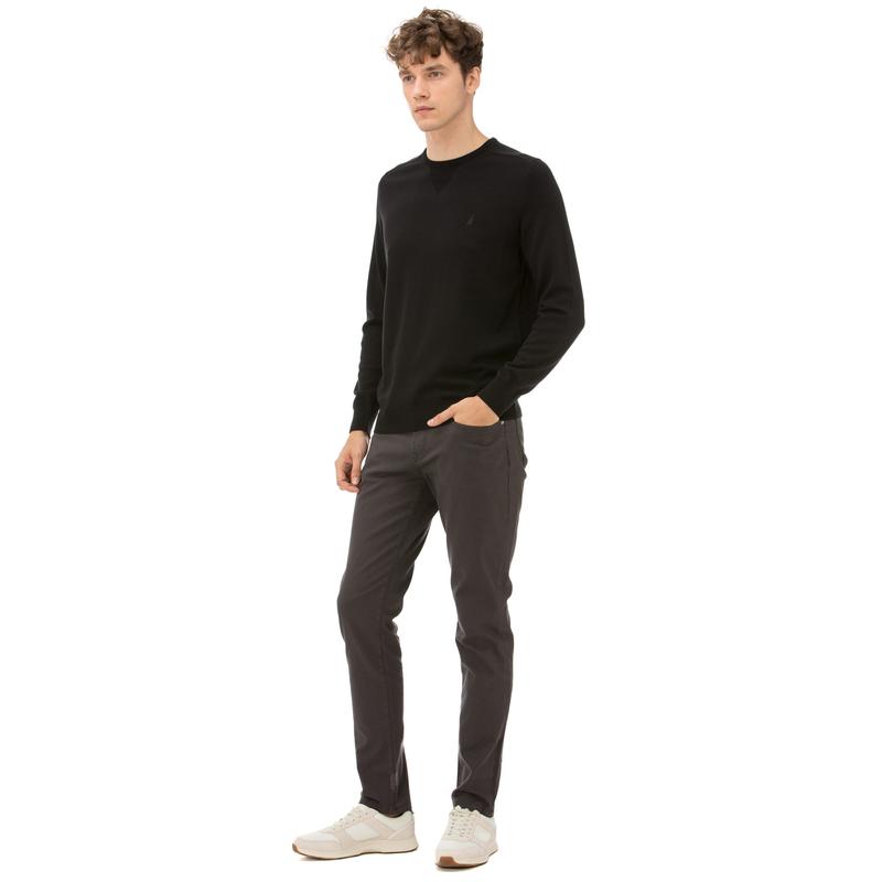 NAUTICA ERKEK SLIM FIT GRİ PANTOLON