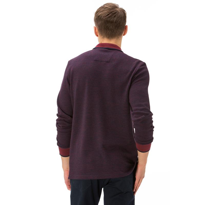 Nautica Erkek Armürlü Bordo Polo