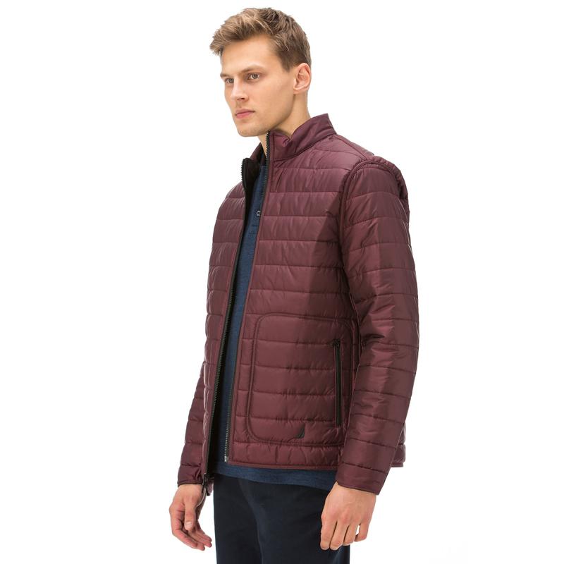Nautica Erkek Classıc Fıt Siyah Kapitone Mont