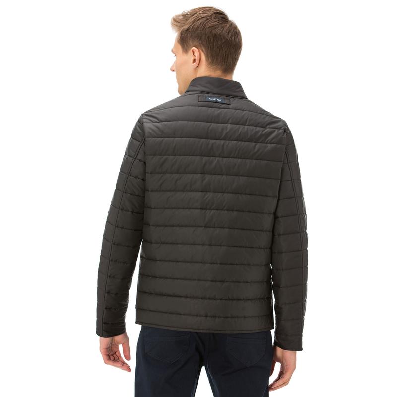 Nautica Erkek Classıc Fıt Siyah Kapitone Mont