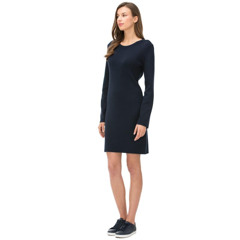 NAUTICA KADIN CLASSIC FIT LACİVERT ELBİSE