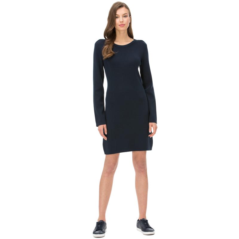 NAUTICA KADIN CLASSIC FIT LACİVERT ELBİSE