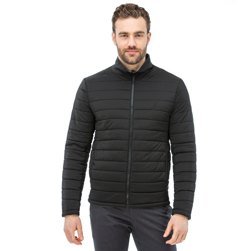 Nautica Erkek Classıc Fıt Gri Kapitone Mont
