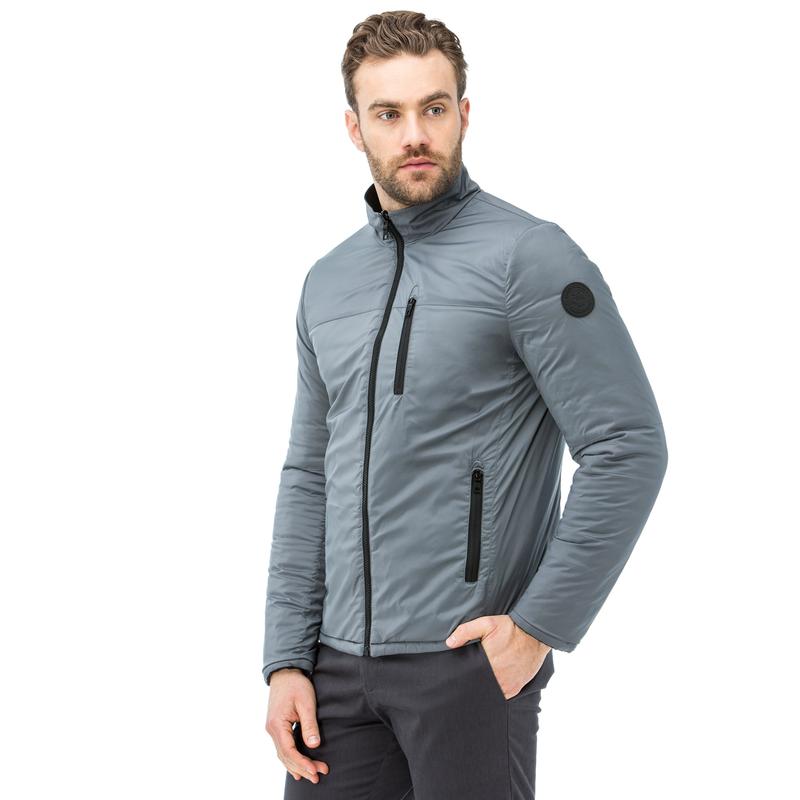 Nautica Erkek Classıc Fıt Gri Kapitone Mont