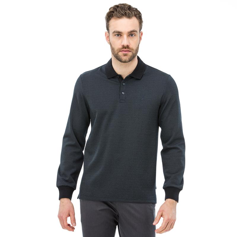 Nautica Erkek Armürlü Lacivert Polo