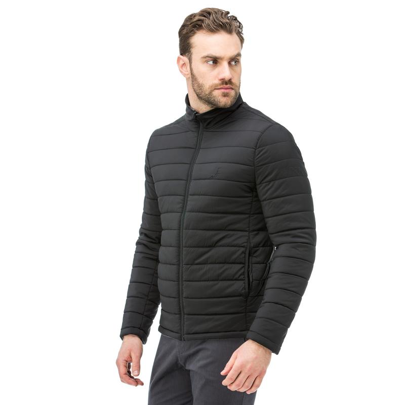 Nautica Erkek Classıc Fıt Gri Kapitone Mont