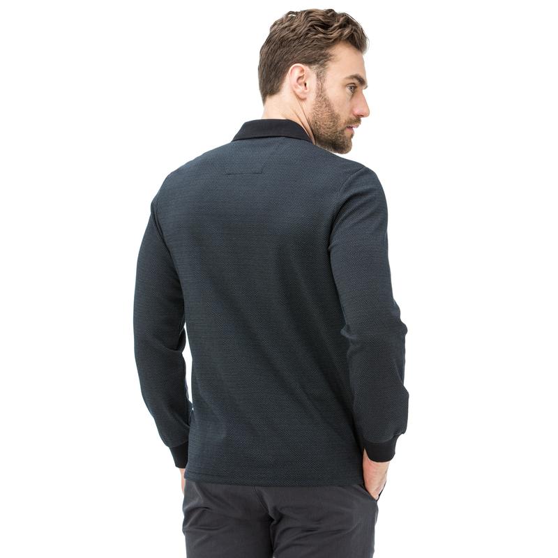 Nautica Erkek Armürlü Lacivert Polo