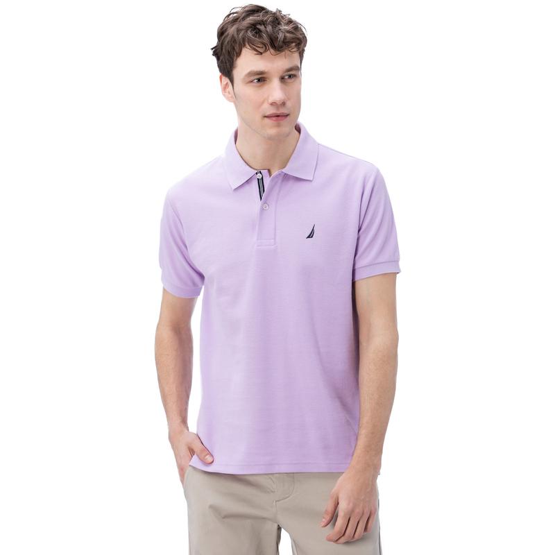 NAUTICA ERKEK LİLA KISA KOLLU POLO