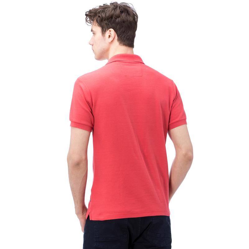 NAUTICA ERKEK KIRMIZI KISA KOLLU POLO