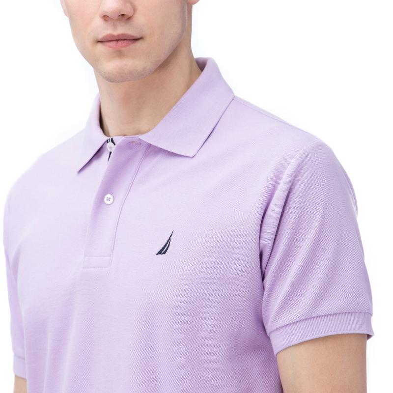 NAUTICA ERKEK LİLA KISA KOLLU POLO