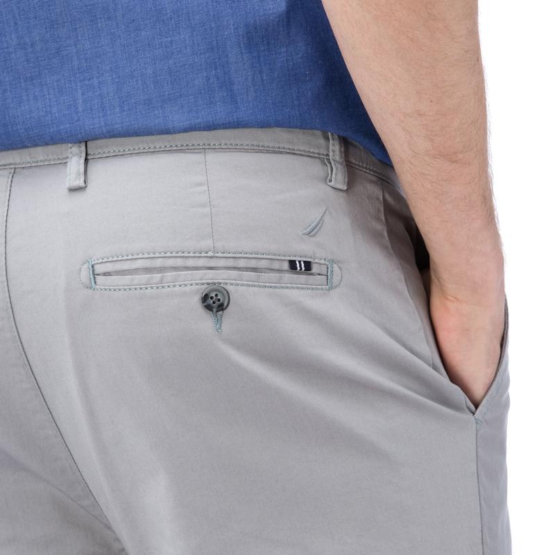 NAUTICA ERKEK AÇIK GRİ SLIM FIT CHINO PANTOLON