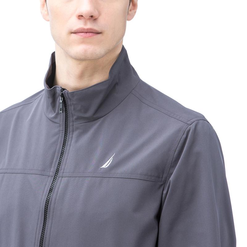 NAUTICA ERKEK GRİ DİK YAKA KISA MONT