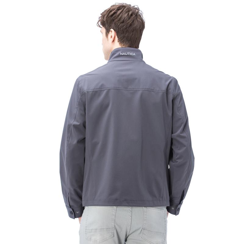 NAUTICA ERKEK GRİ DİK YAKA KISA MONT