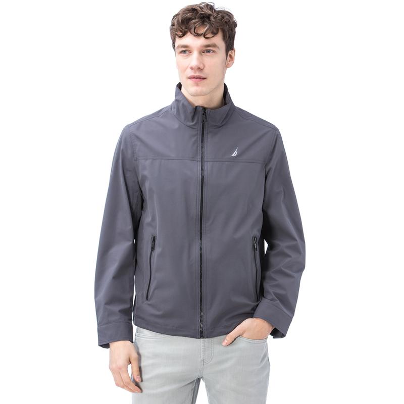 NAUTICA ERKEK GRİ DİK YAKA KISA MONT