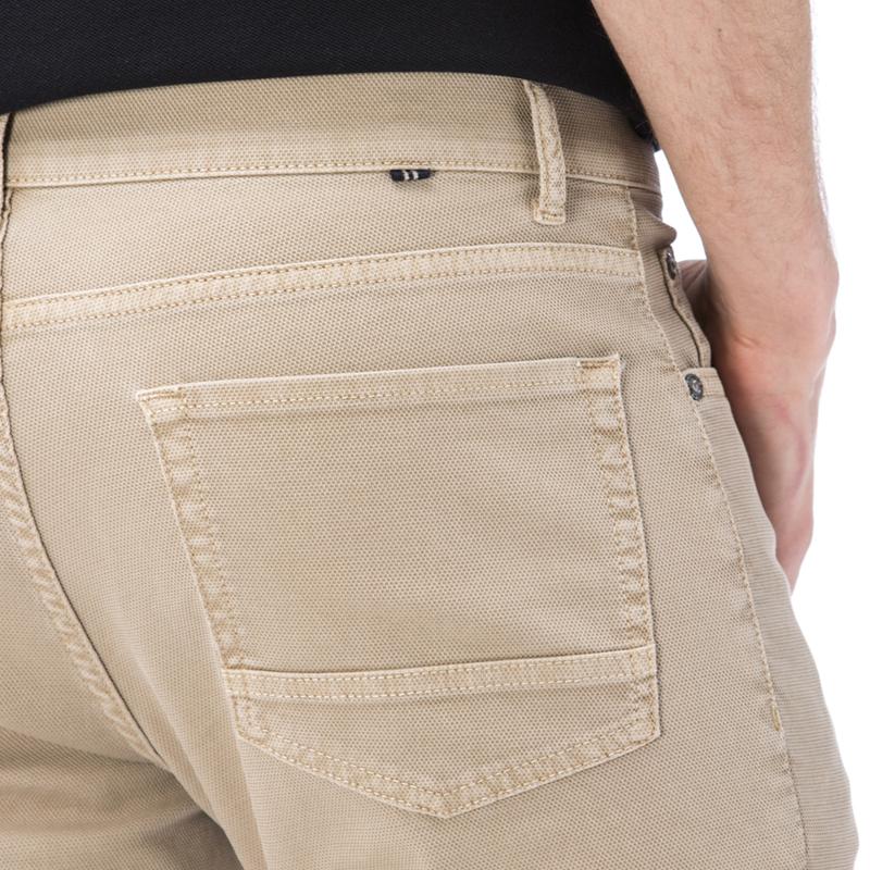 NAUTICA ERKEK BEJ ARMÜRLÜ SLIM FIT PANTOLON