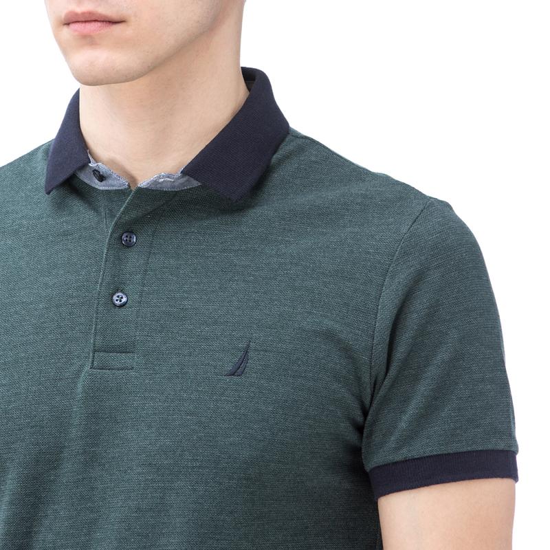 NAUTICA ERKEK YEŞİL KISA KOLLU SLIM FIT POLO
