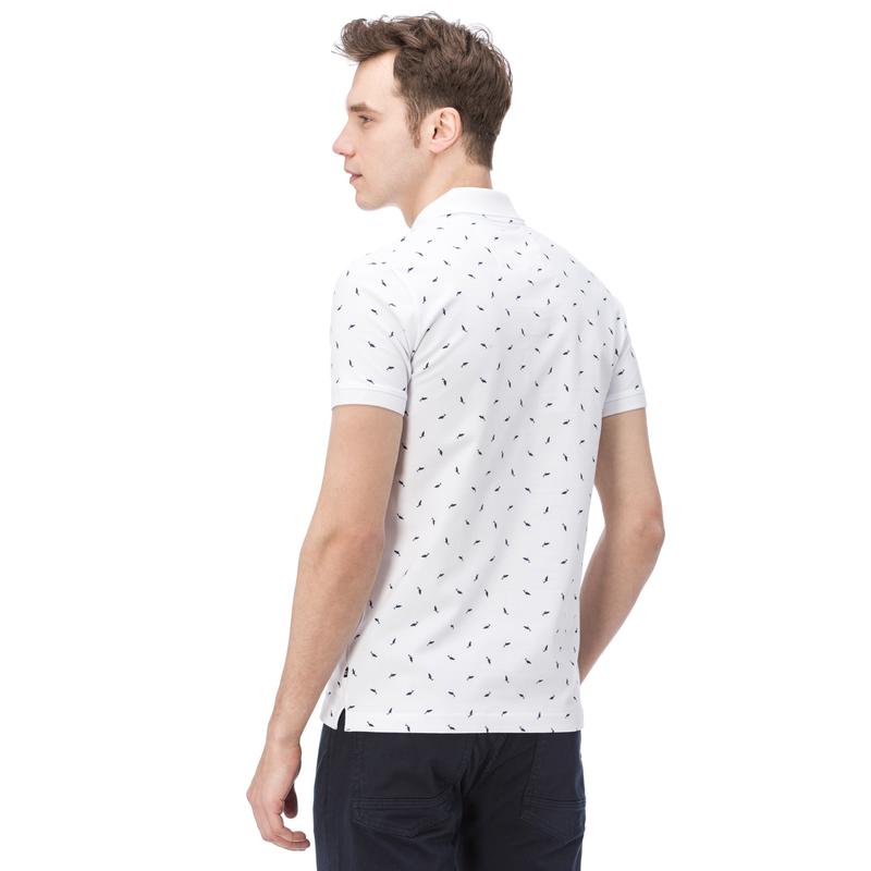 NAUTICA ERKEK BEYAZ KISA KOLLU SLIM FIT POLO