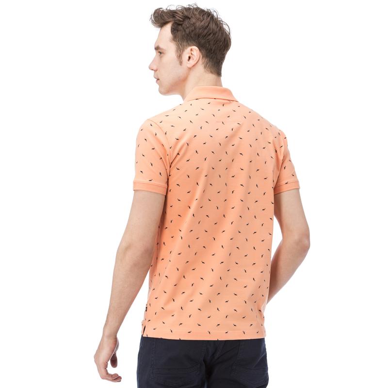 NAUTICA ERKEK TURUNCU KISA KOLLU SLIM FIT POLO
