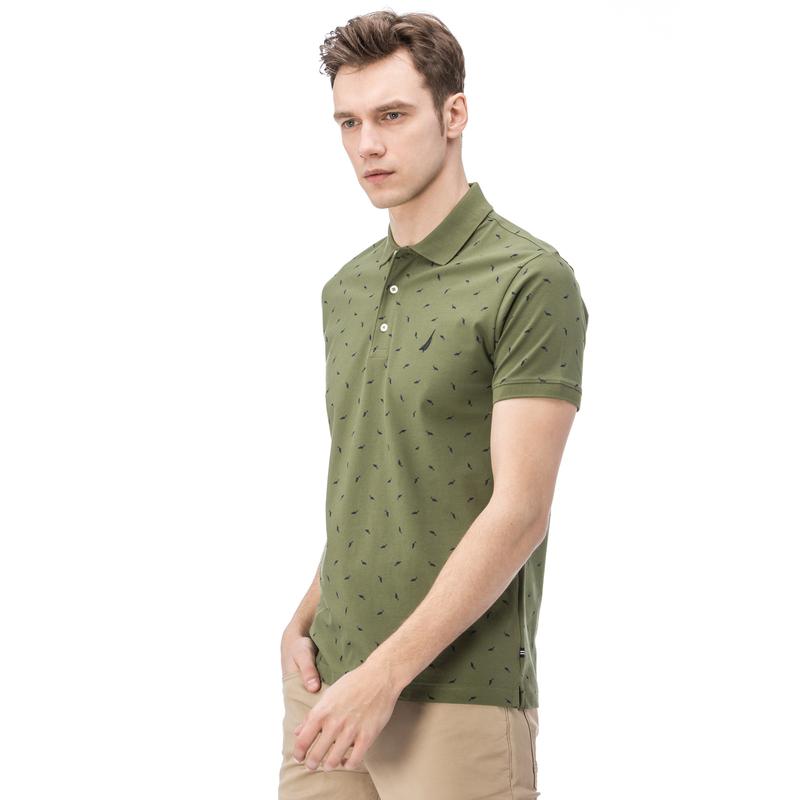 NAUTICA ERKEK YEŞİL KISA KOLLU SLIM FIT POLO