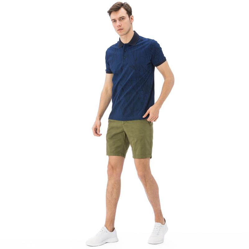 NAUTICA ERKEK YEŞİL SLIM FIT BERMUDA