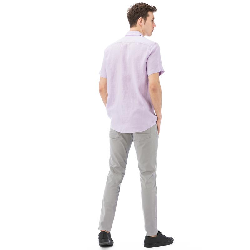 NAUTICA ERKEK AÇIK GRİ SLIM FIT PANTOLON