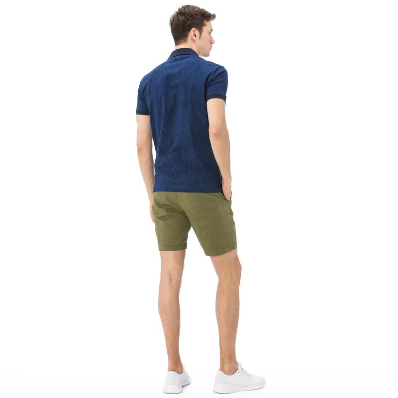 NAUTICA ERKEK YEŞİL SLIM FIT BERMUDA