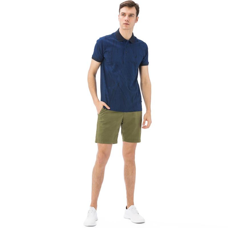 NAUTICA ERKEK YEŞİL SLIM FIT BERMUDA