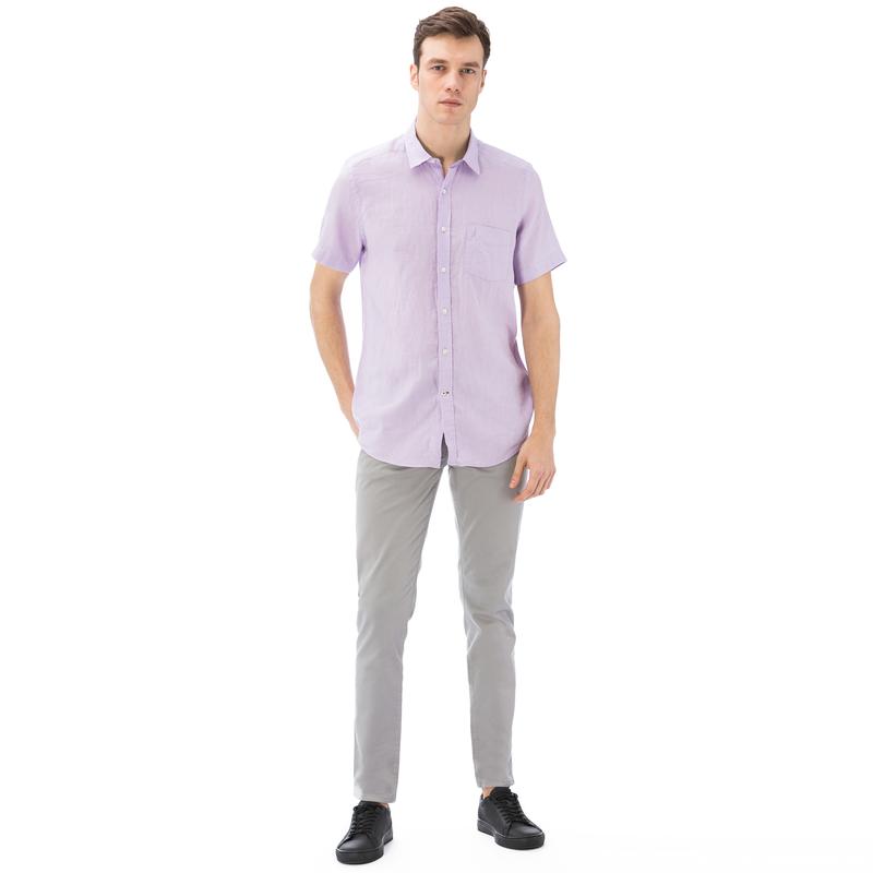 NAUTICA ERKEK AÇIK GRİ SLIM FIT PANTOLON