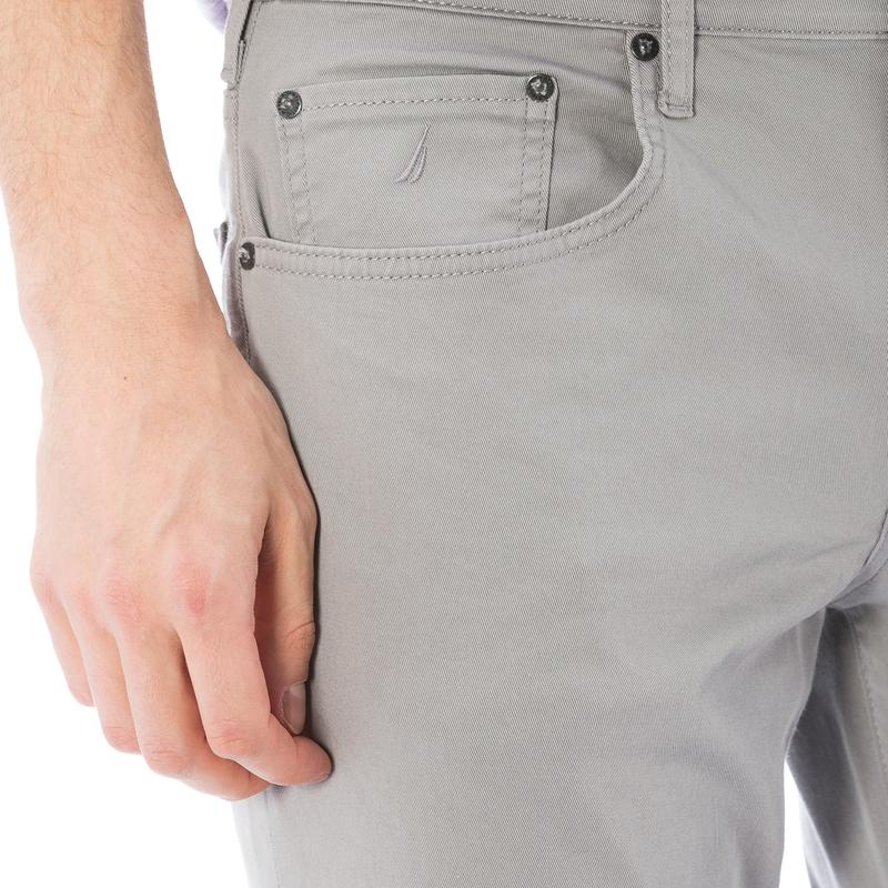 NAUTICA ERKEK AÇIK GRİ SLIM FIT PANTOLON