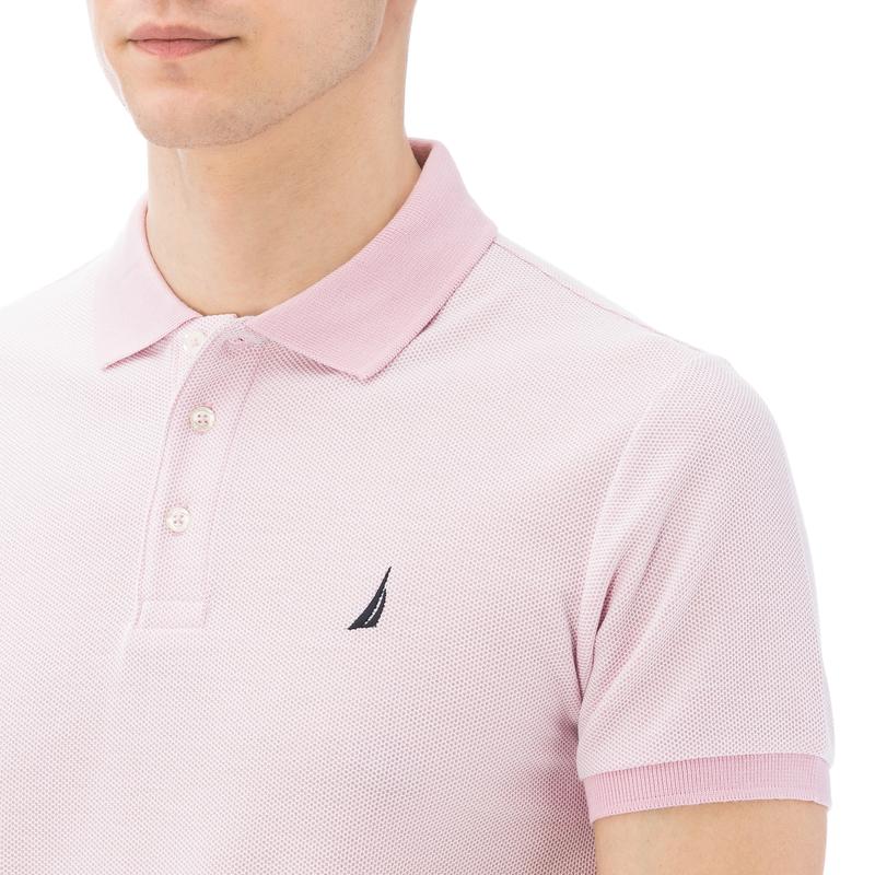 NAUTICA ERKEK PEMBE KISA KOLLU POLO
