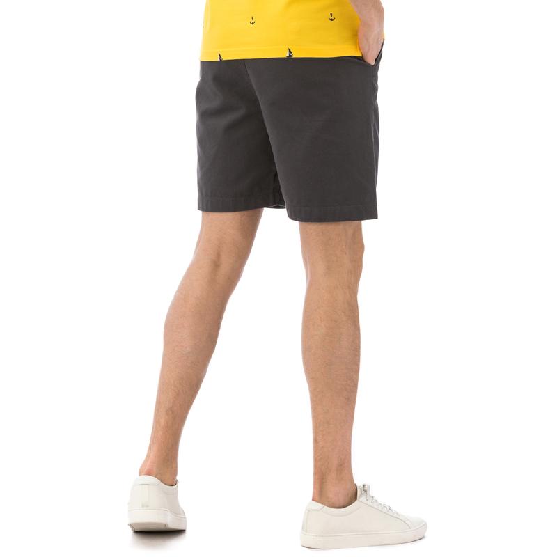 NAUTICA ERKEK GRİ CHINO SLIM FIT BERMUDA