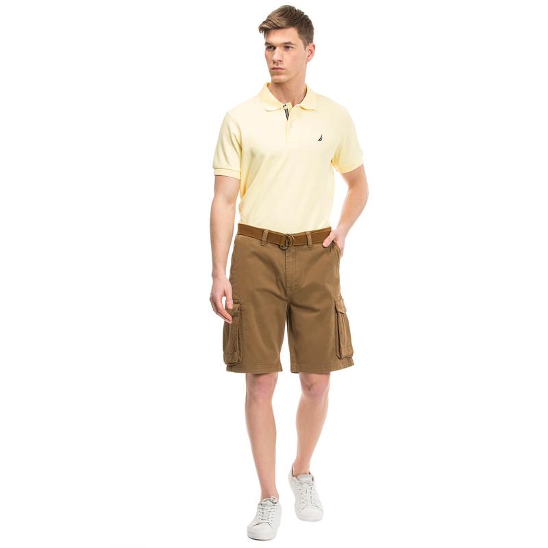 NAUTICA ERKEK BEJ KARGO BERMUDA ŞORT