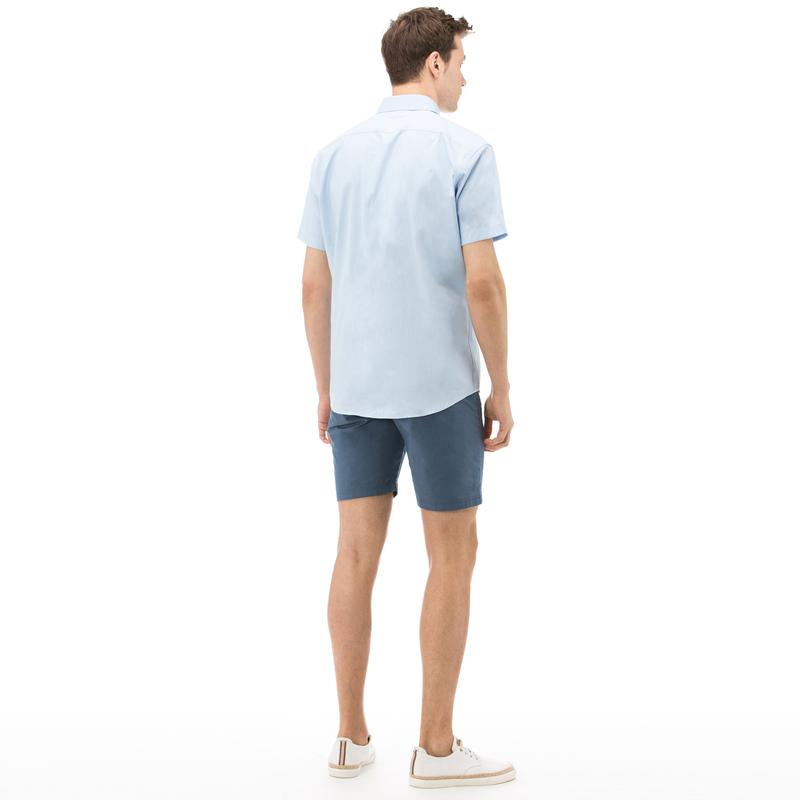 NAUTICA ERKEK MAVİ SLIM FIT BERMUDA