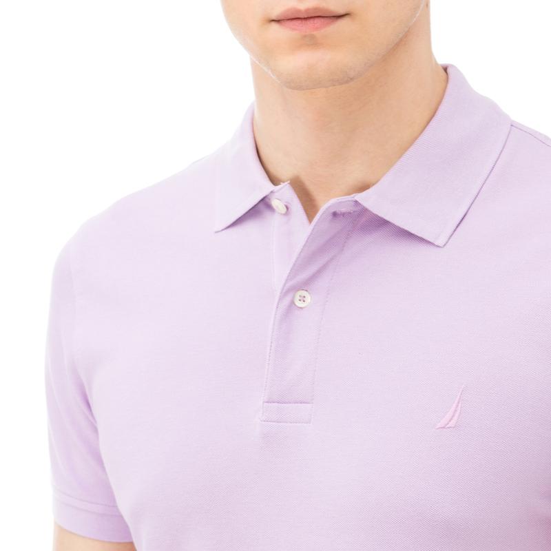 NAUTICA ERKEK LİLA KISA KOLLU SLIM FIT POLO