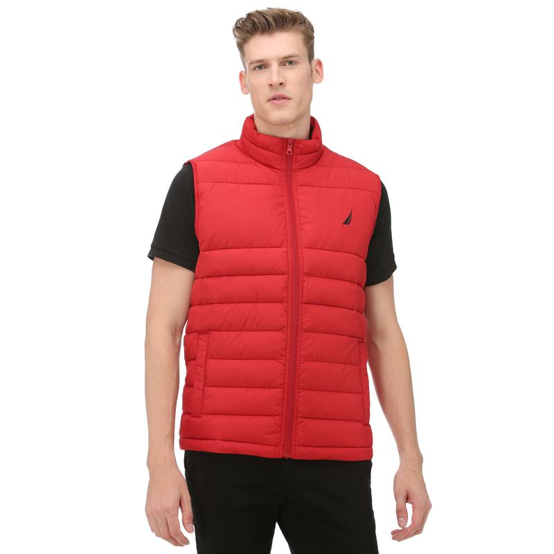 NAUTICA Erkek Kırmızı Yelek