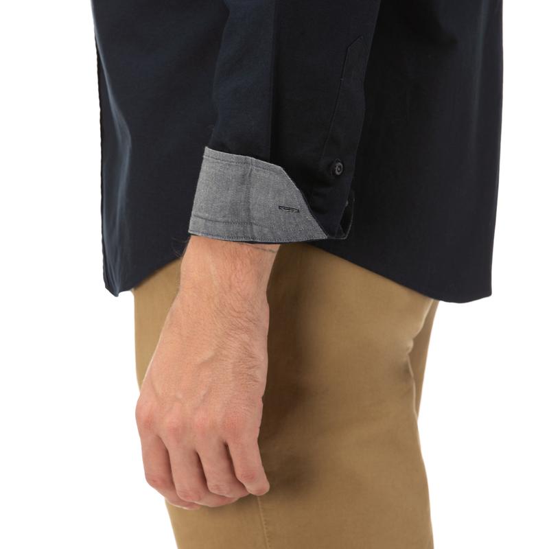 NAUTICA Erkek Lacivert Slim Fit Gömlek