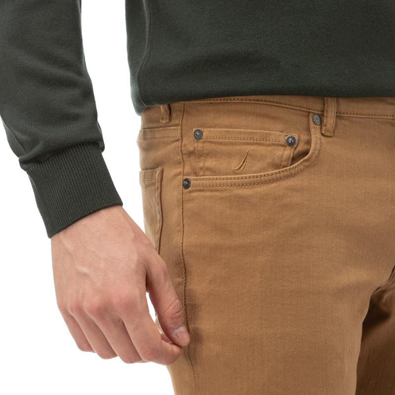 NAUTICA ERKEK BEJ SLIM FIT PANTOLON