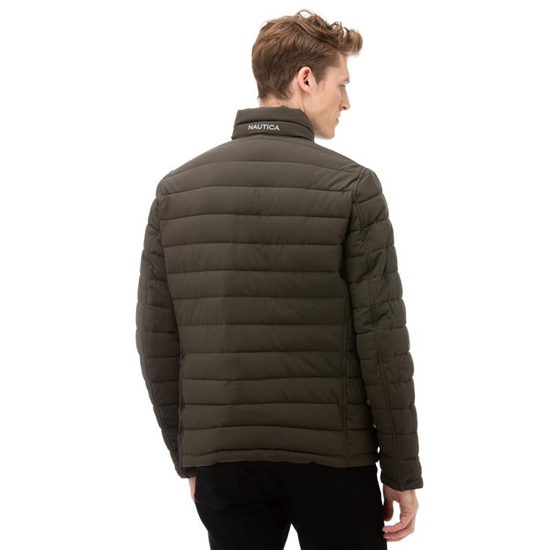 NAUTICA Erkek Yeşil Çift Taraflı Mont
