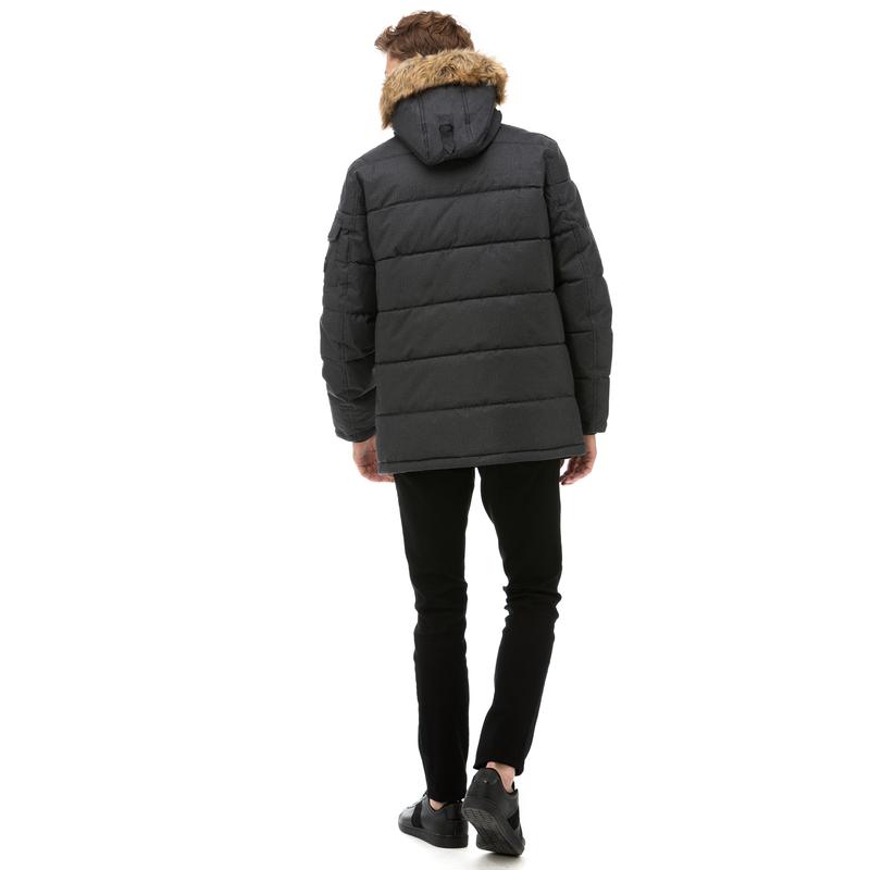 NAUTICA Erkek Gri Kapitone Mont