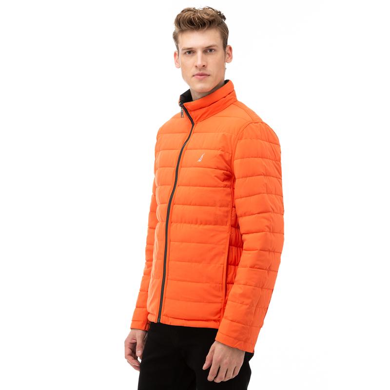 NAUTICA Erkek Siyah Çift Taraflı Mont